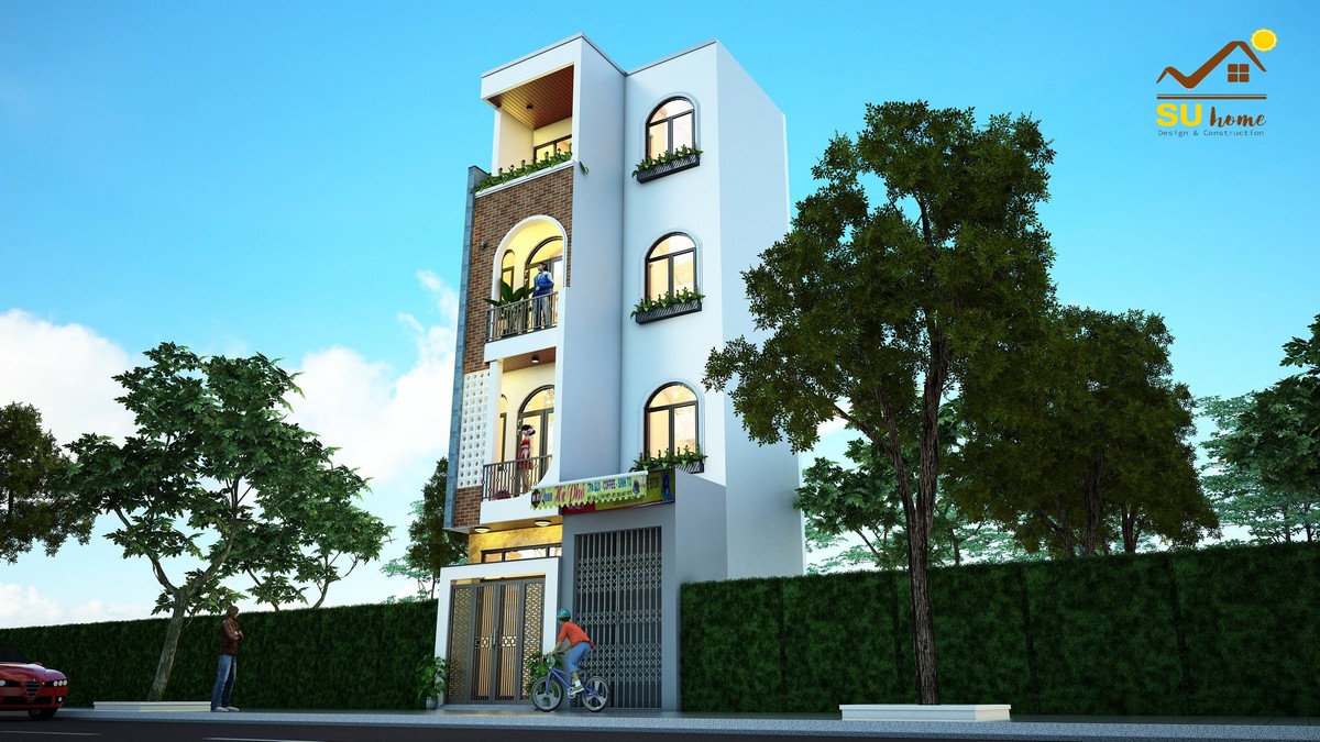 Nhà hẻm phố anh Ngọc – 04 tầng